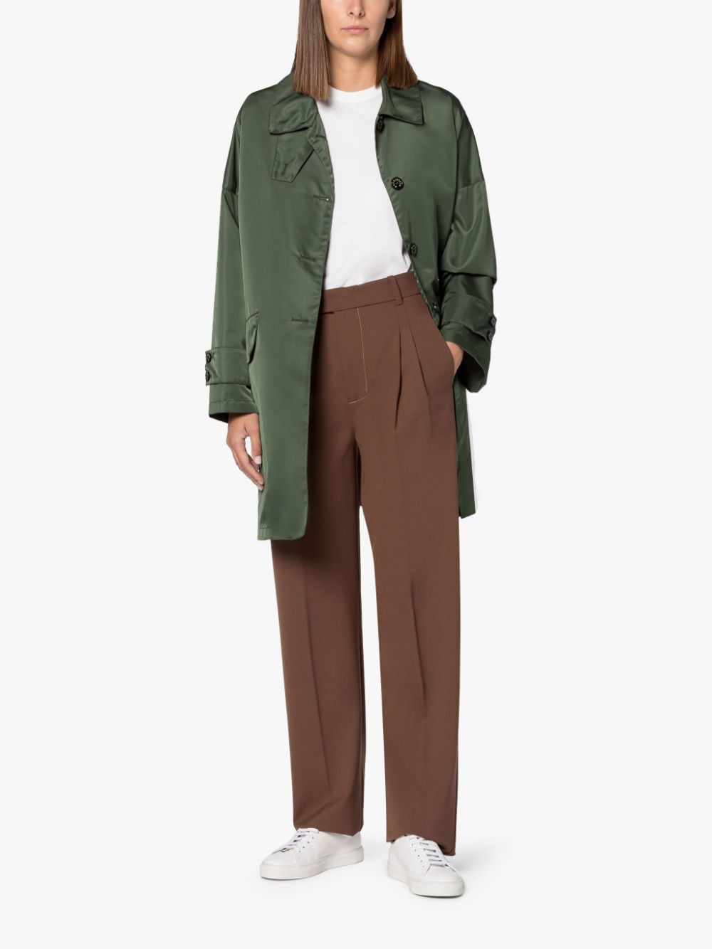 HUMBIE MILITARY NYLON OVERCOAT - 2