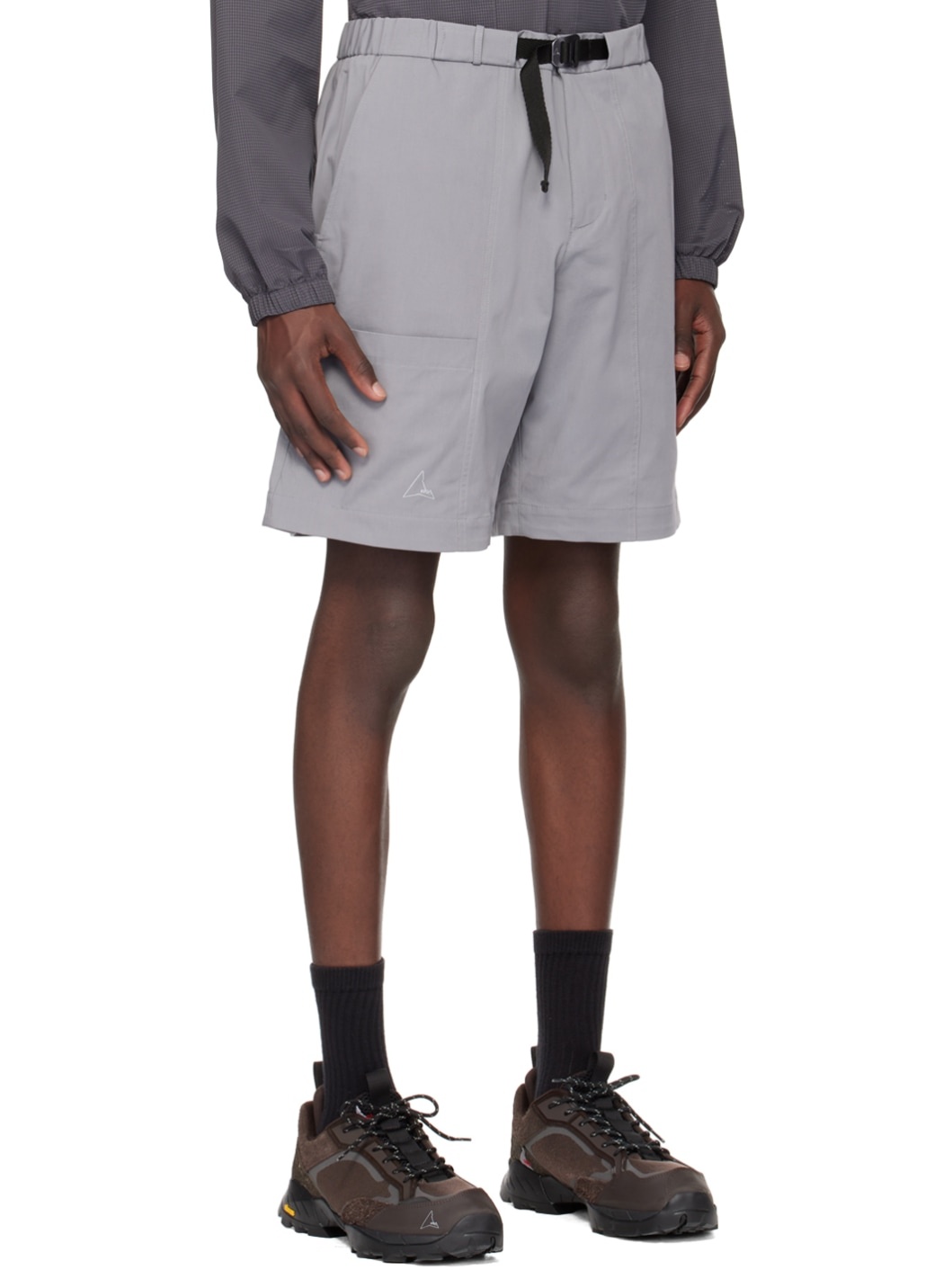 Gray Climbing Shorts - 2