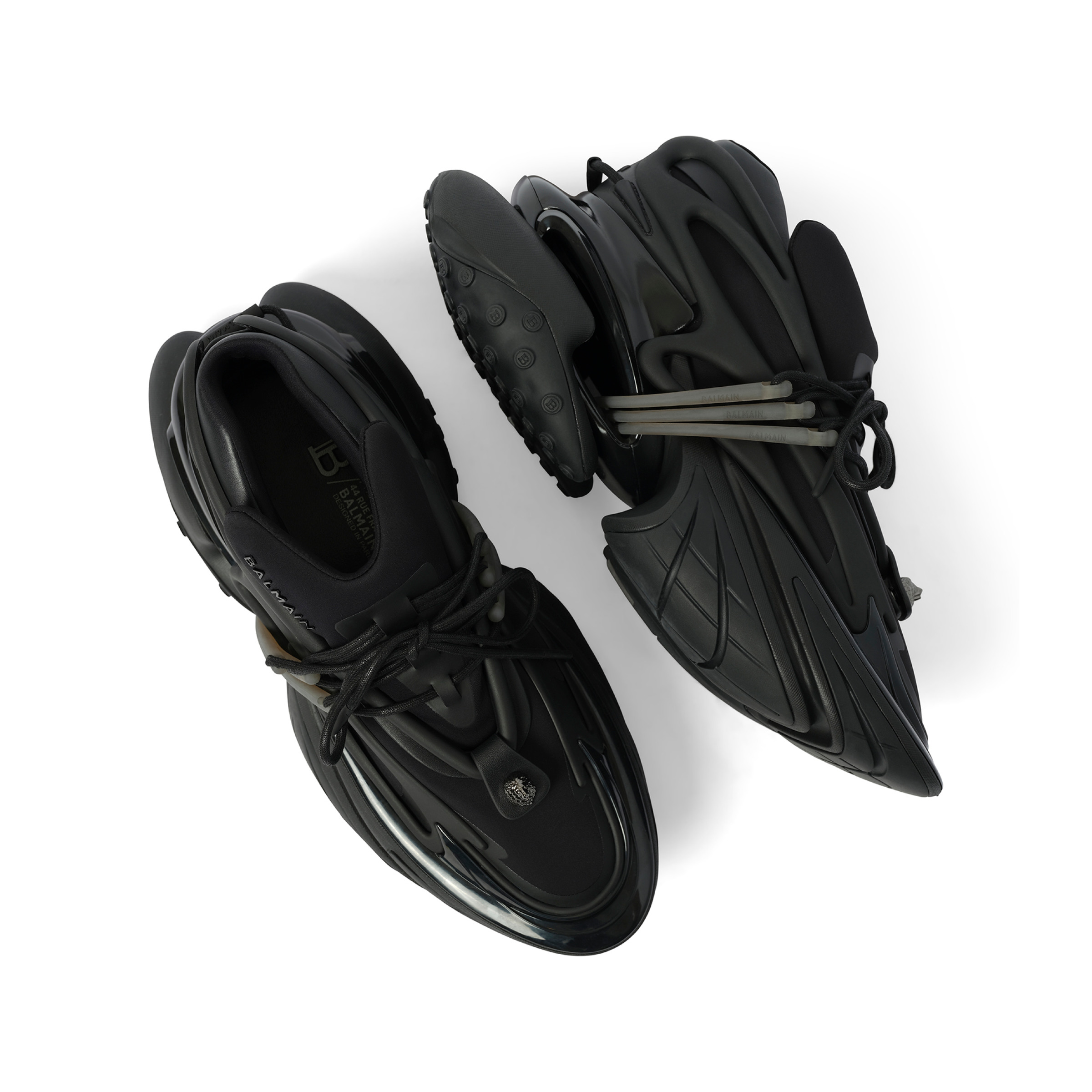 Unicorn Low Neoprene Sneaker in Black - 4