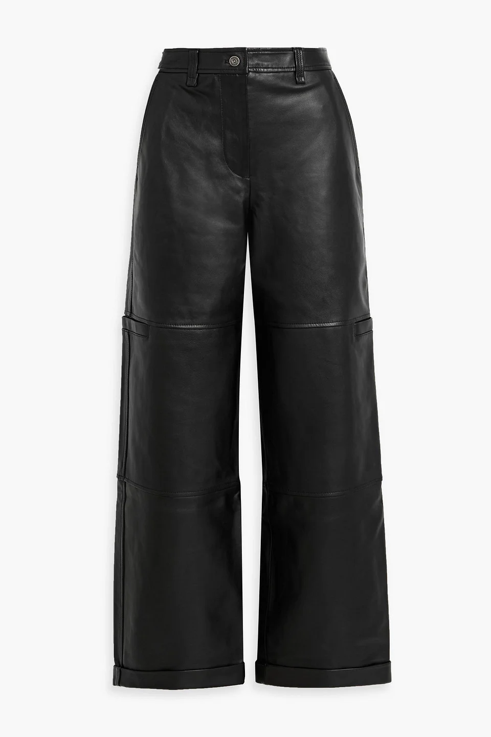 Mason leather cargo pants - 1