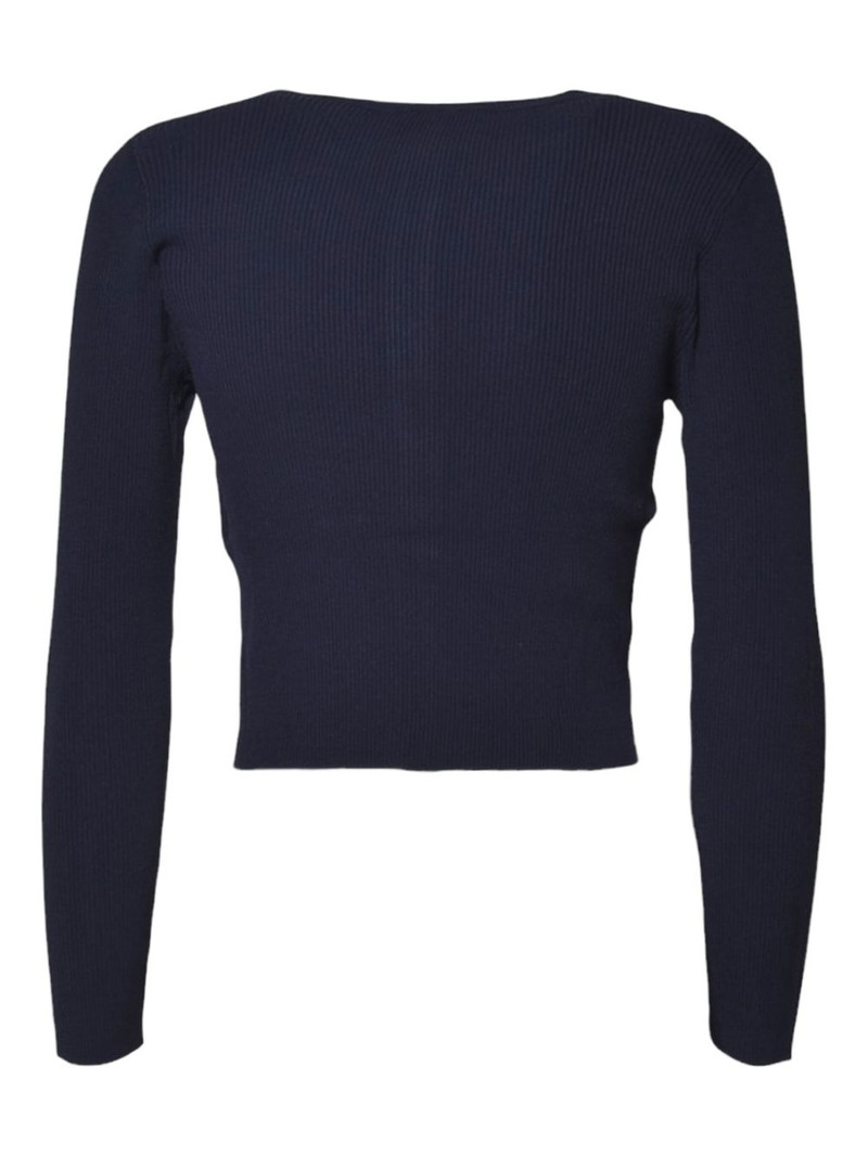 WEEKEND Max Mara ribbed-knit cardigan outlook