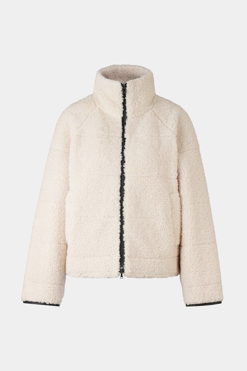 Katleen teddy jacket in Off-White 1