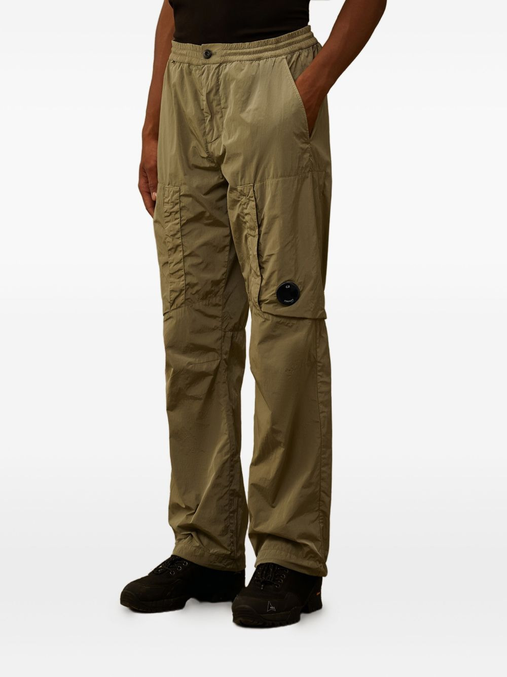 Lens-detail cargo trousers - 3