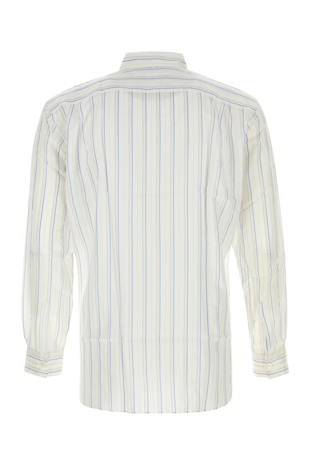 Embroidered cupro shirt - 2