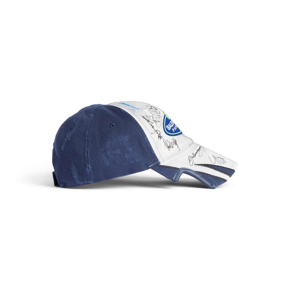 Men's Banana Cap in Dirty White/blue - 4