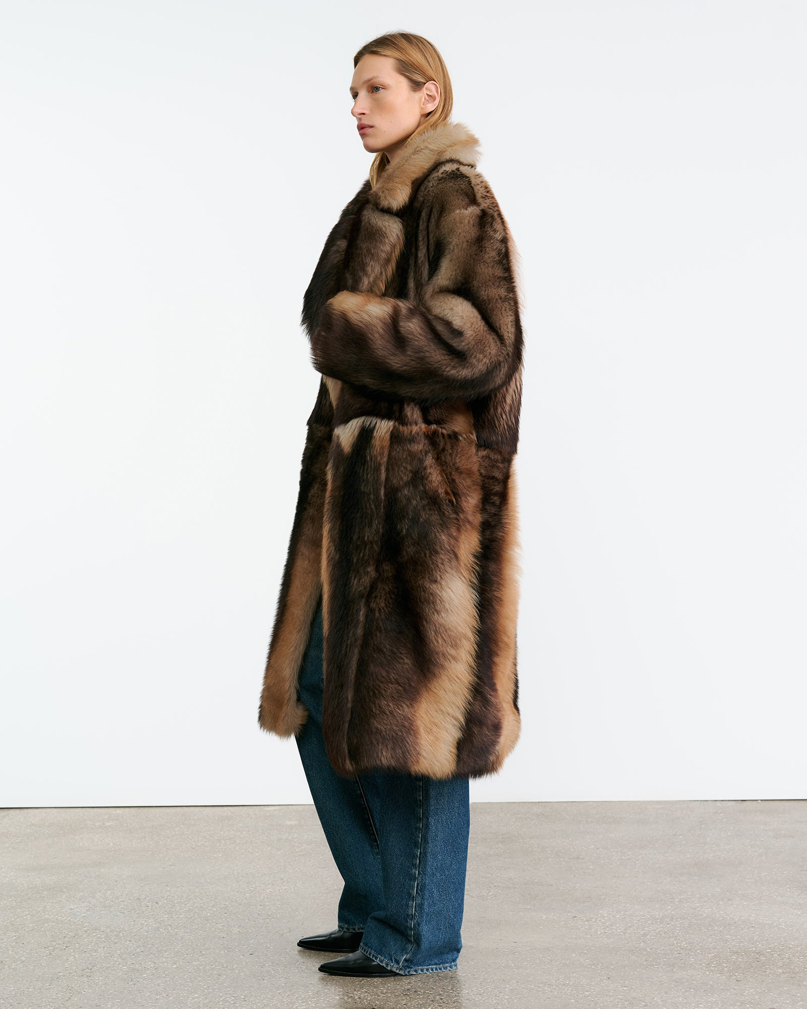 INGRID SHEARLING COAT - 6