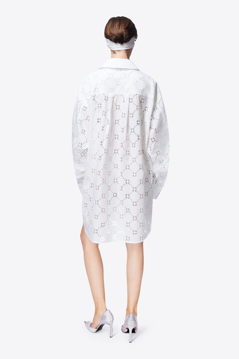 BRODERIE ANGLAISE HEART DRAPED TUNIC 5