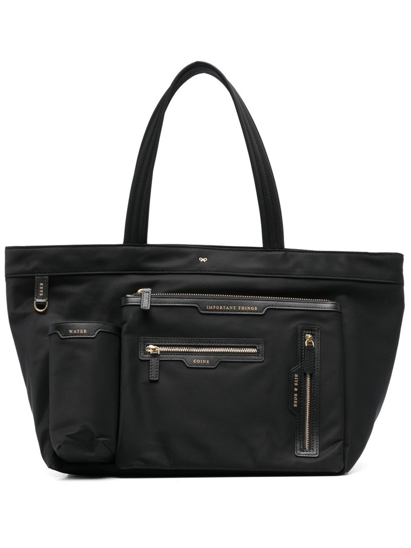 E/W Multi Pocket tote bag 1