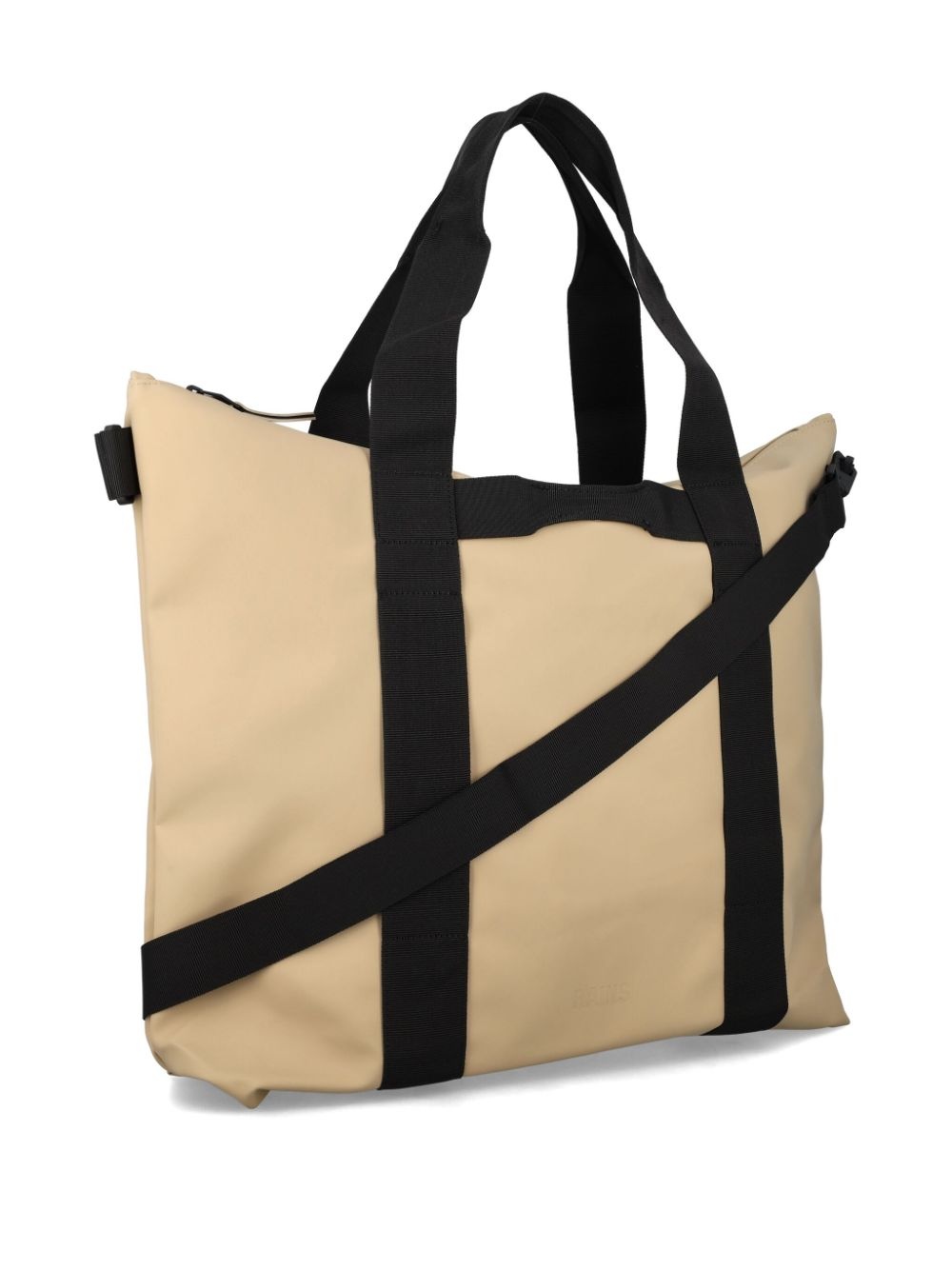 W3 contrasting-trim tote bag - 3