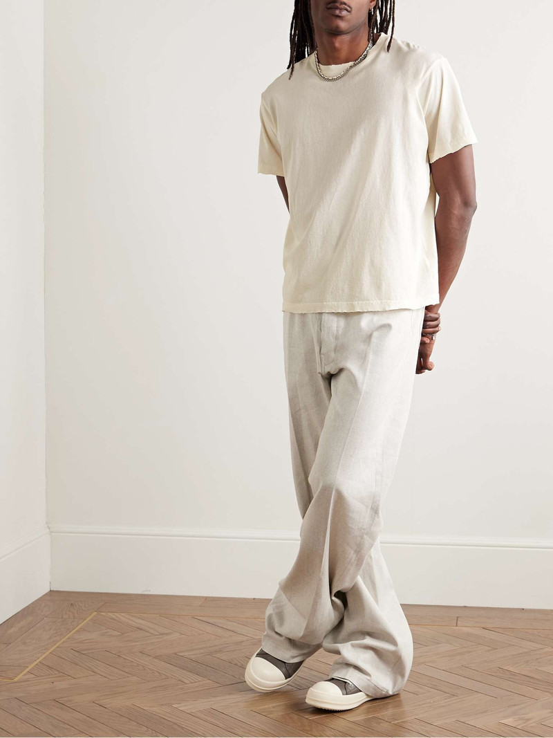 John Elliott Folsom Distressed Cotton-Jersey T-Shirt outlook