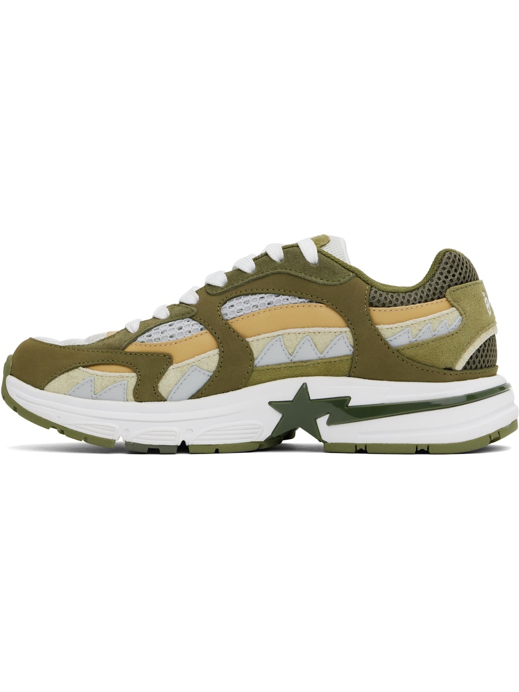 Khaki Shark STA #2 Sneakers - 3