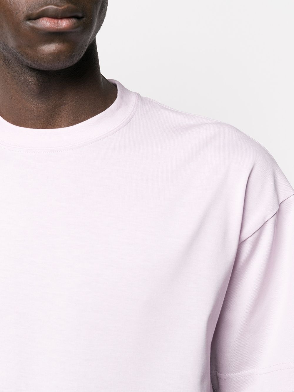 long-line logo-print T-shirt - 5