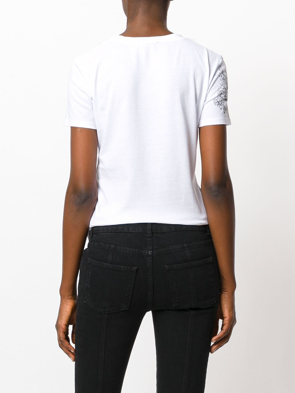 woodland print T-shirt - 4