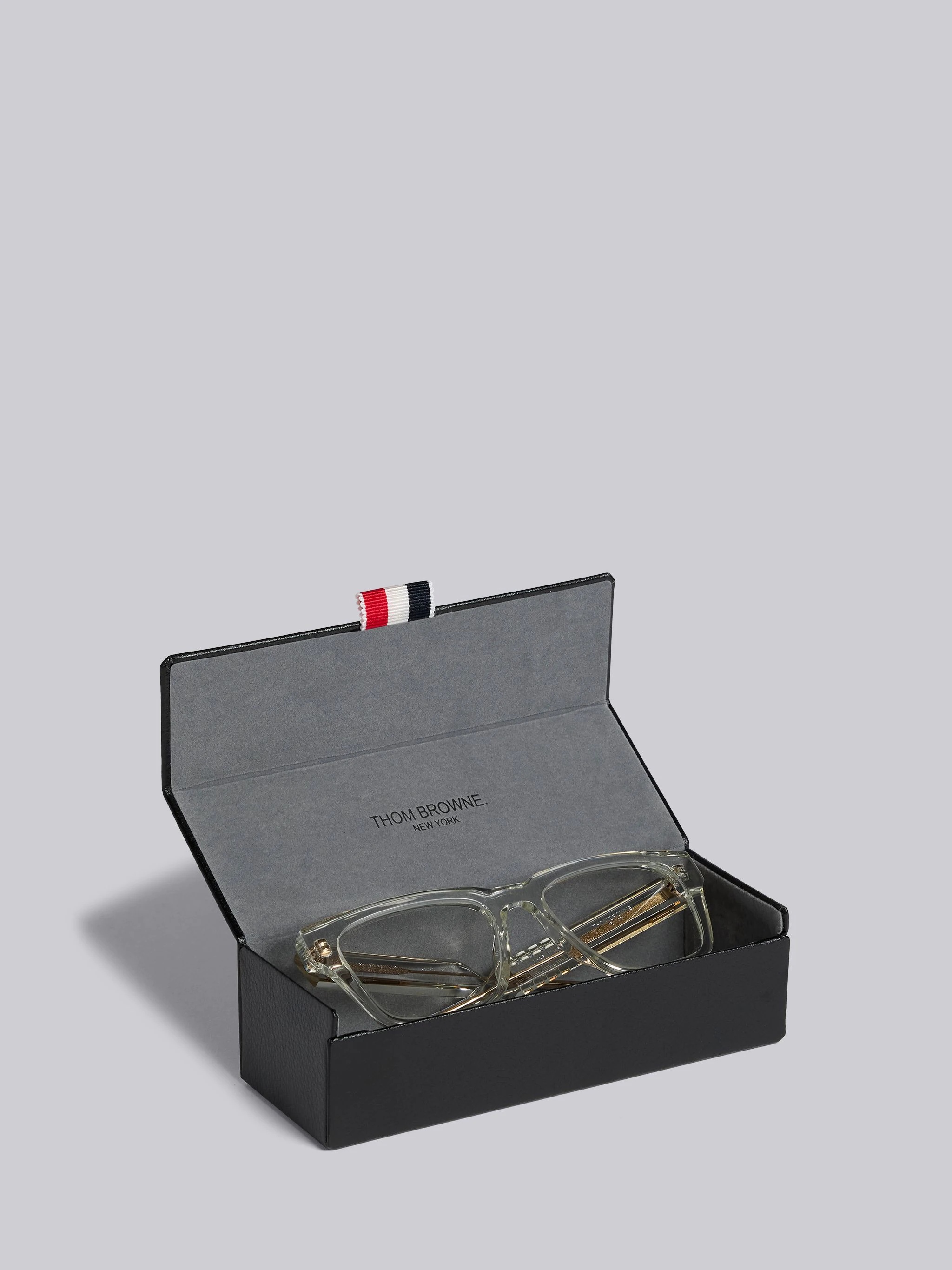 TB423 - Tortoise And White Gold Square Glasses - 5