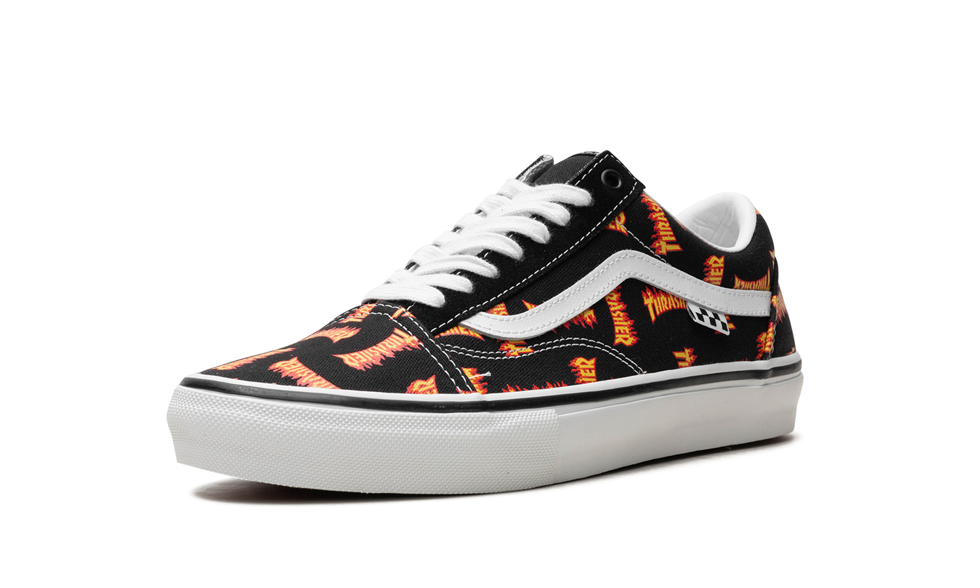 Old Skool "Thrasher All Over Flame Logo" - 4