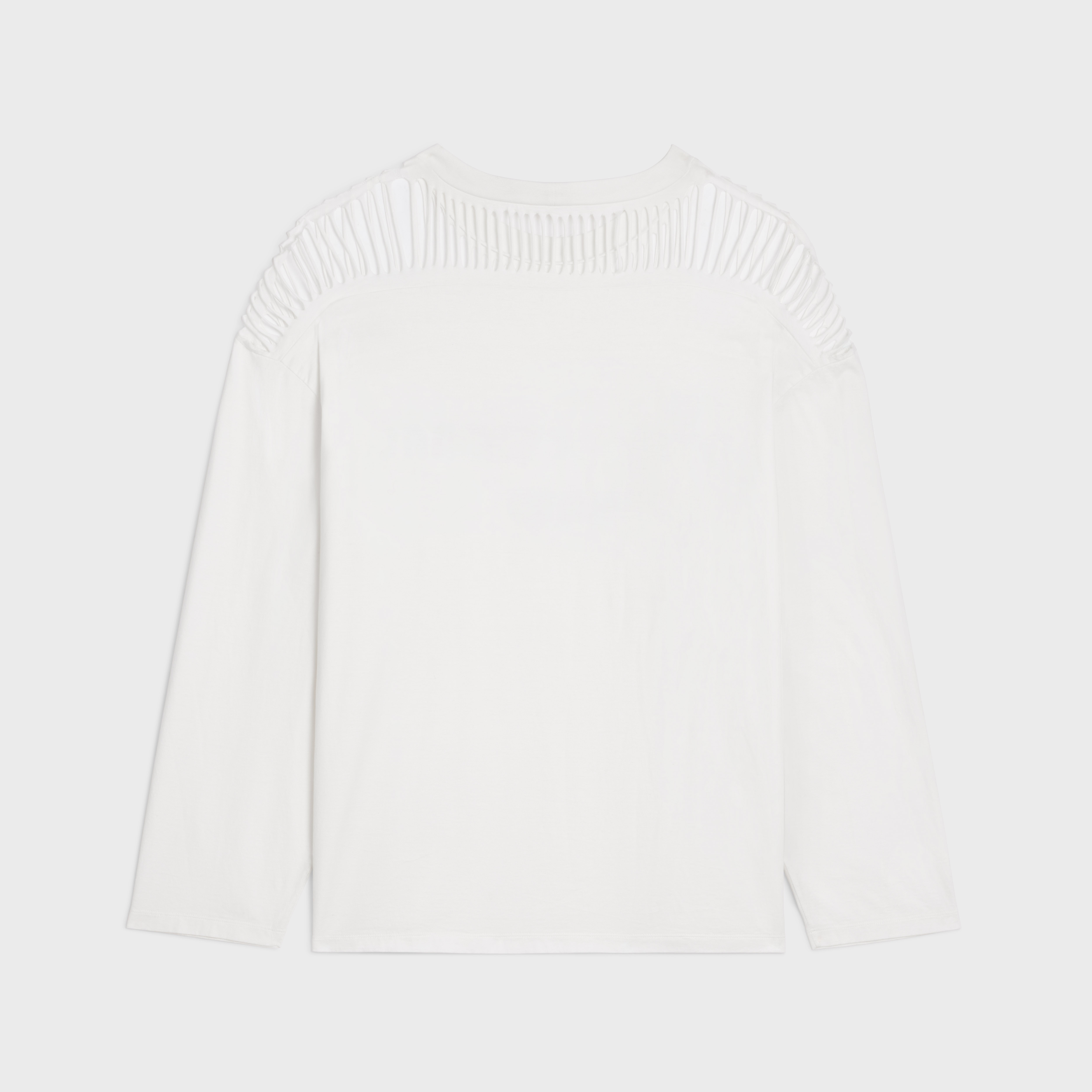 Dysfunctional bauhaus cutout t-shirt in cotton jersey - 2