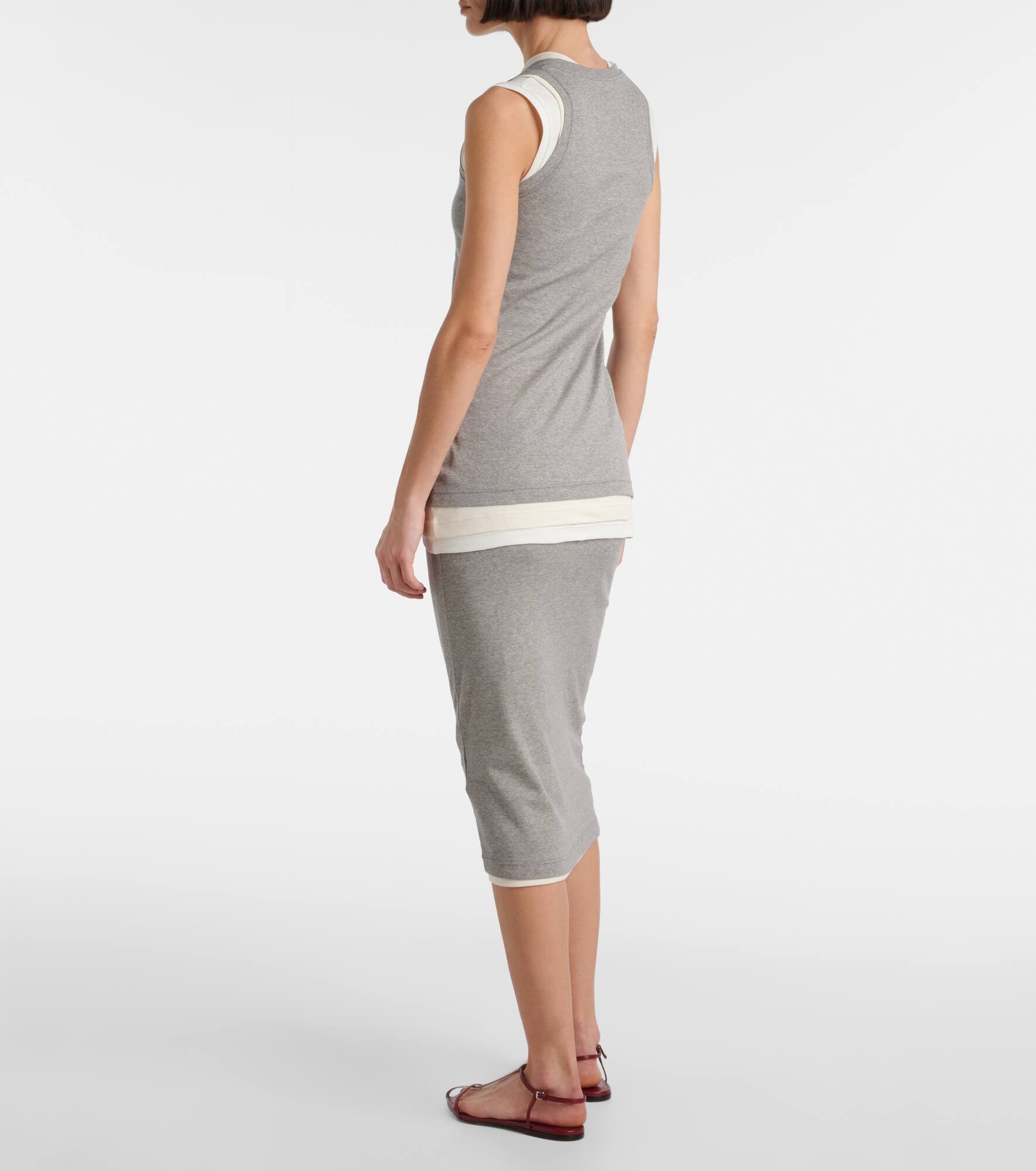 Set of 3 cotton tank tops - 3