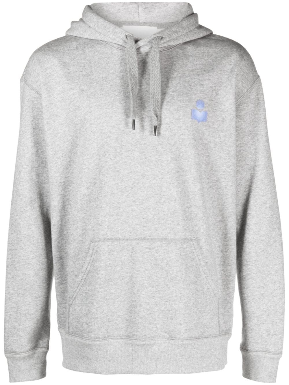 organic cotton-blend jersey hoodie - 1