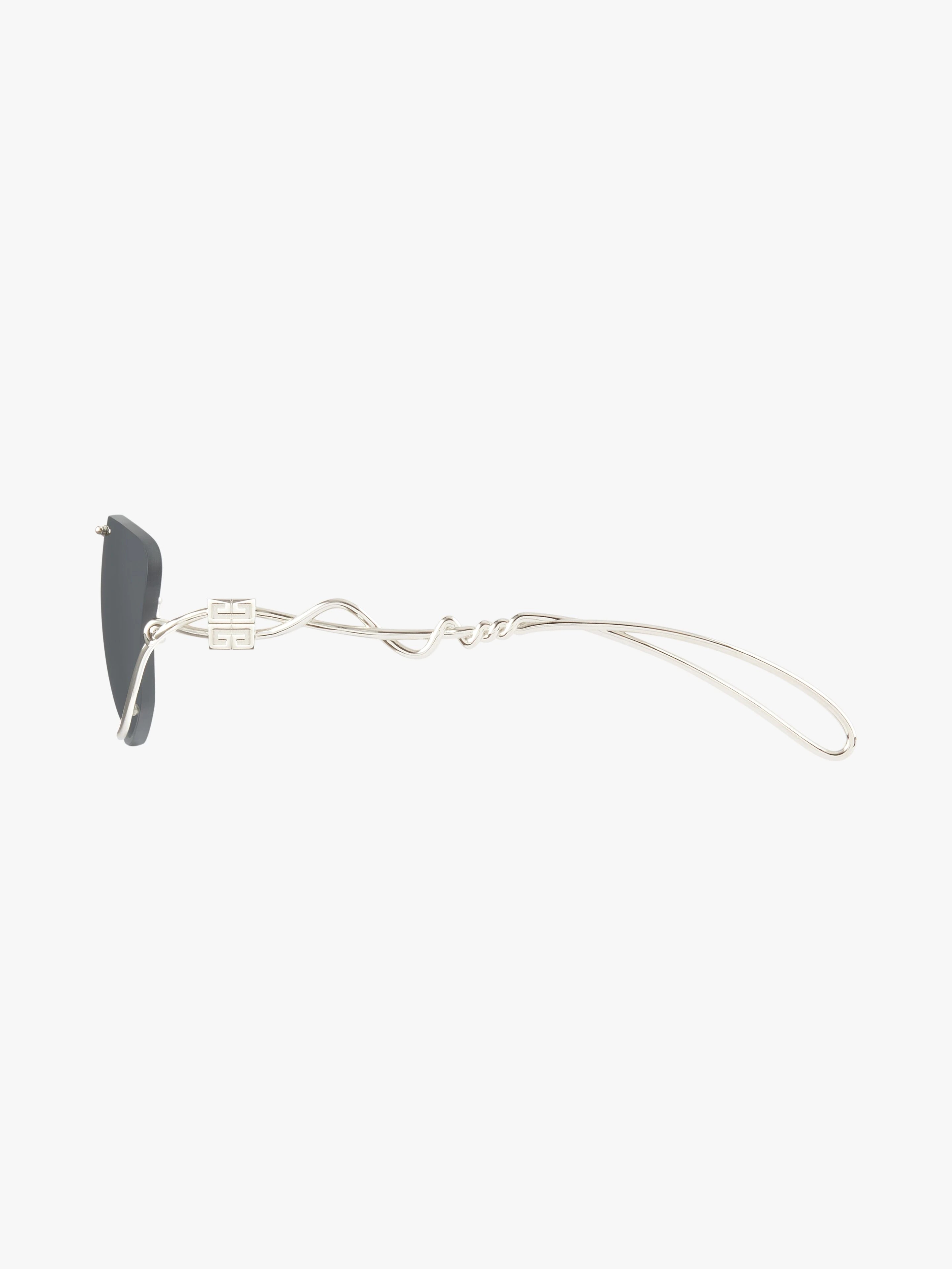 GV TWISTED UNISEX SUNGLASSES IN METAL - 6