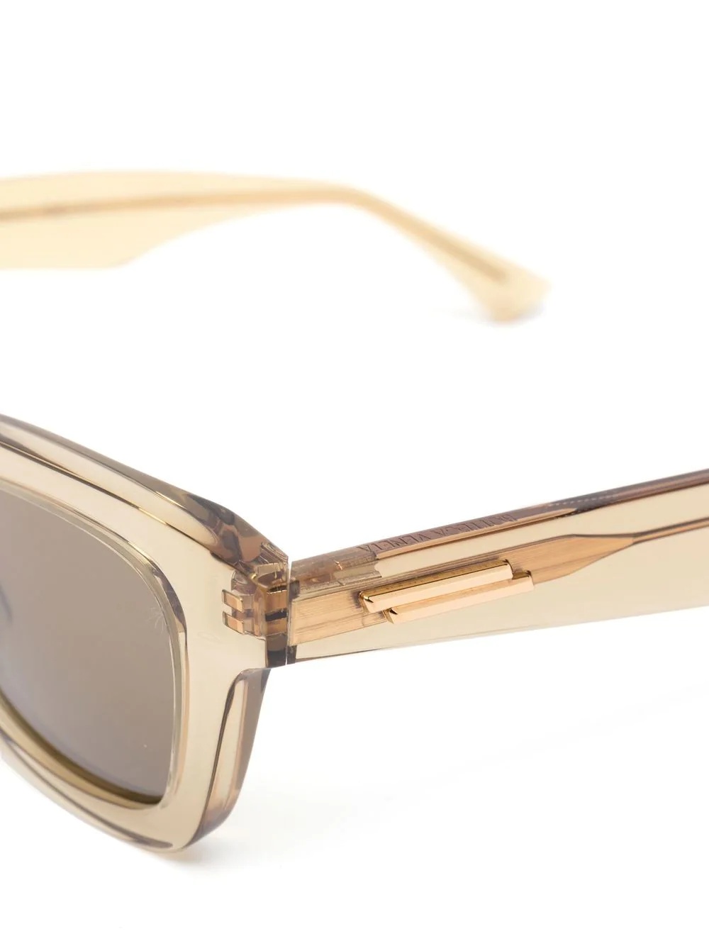 transparent square-frame sunglasses - 3