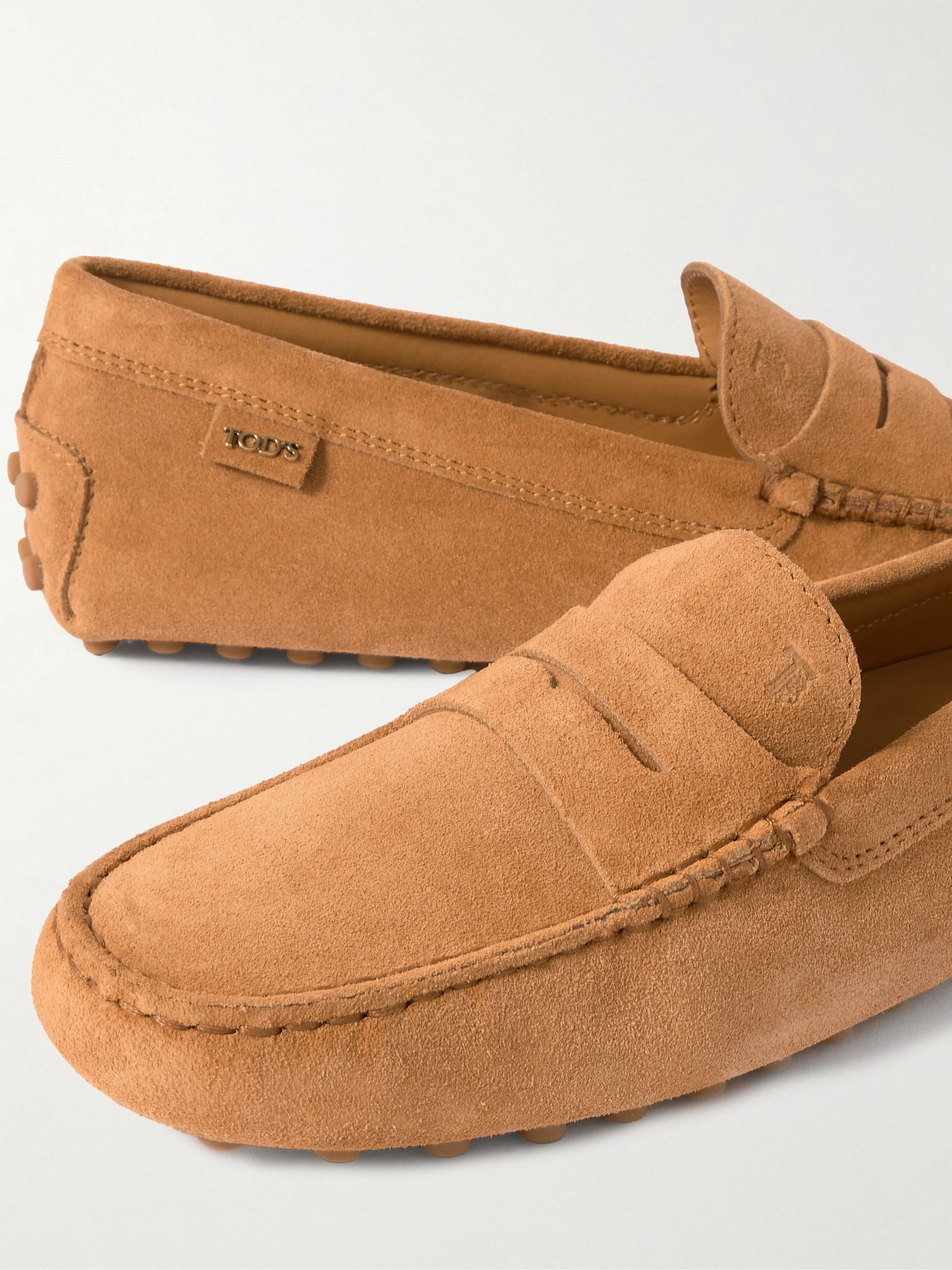 Gommino suede loafers Tan - 4