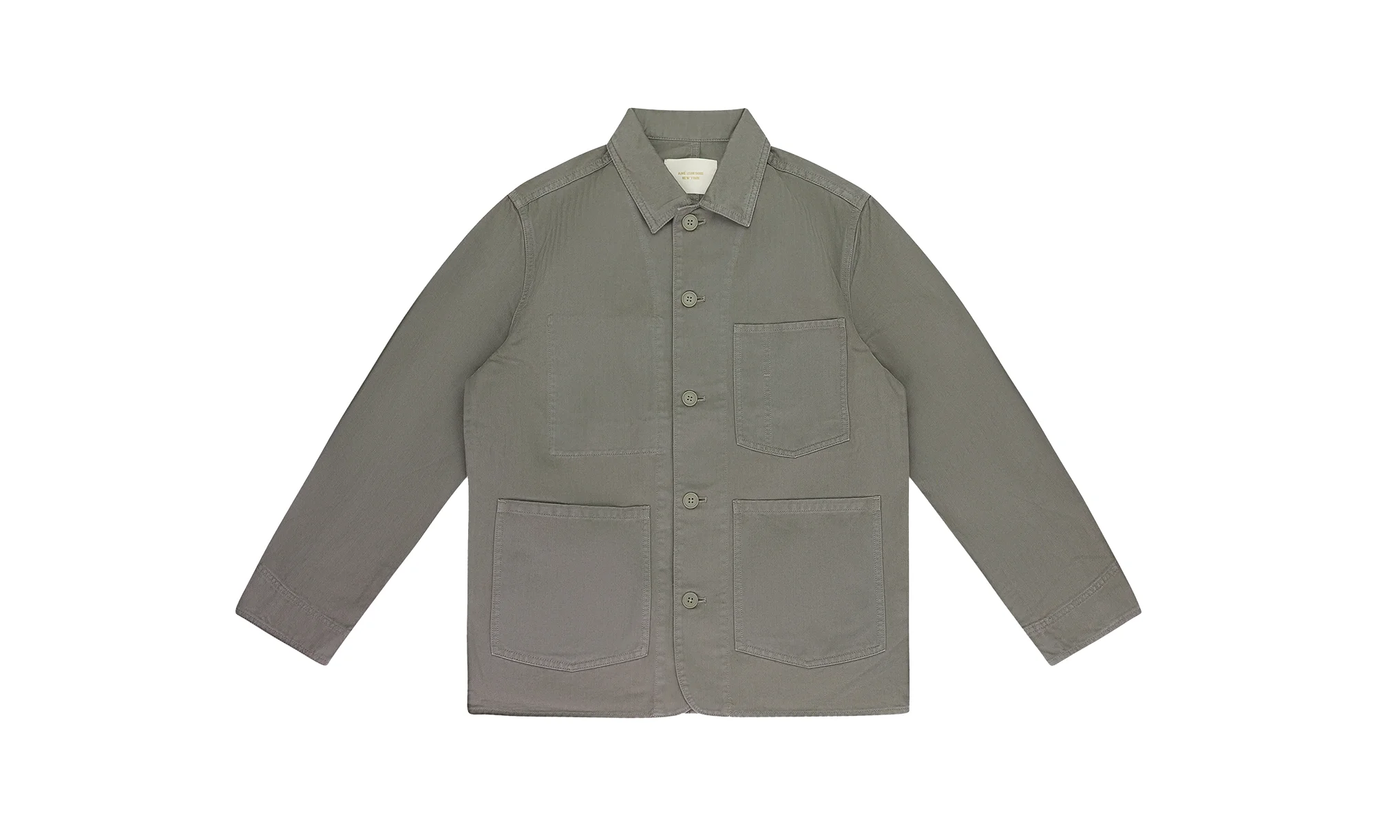 GARMENT DYED CHORE JACKET "Tan" ALD MOTW 0027 - 1