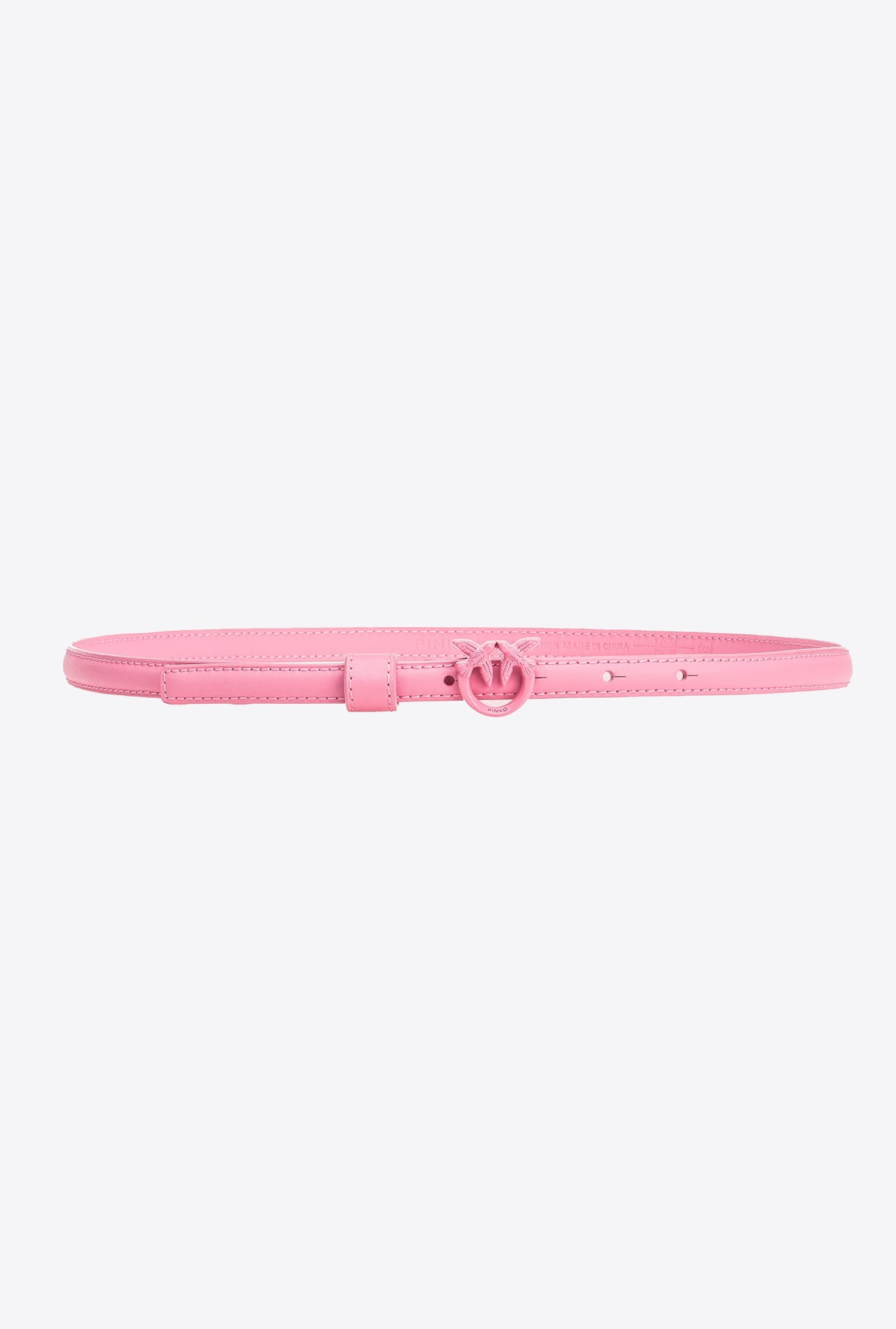 SUPER-THIN COLOUR-BLOCK LOVE BIRDS BELT 1CM - 1