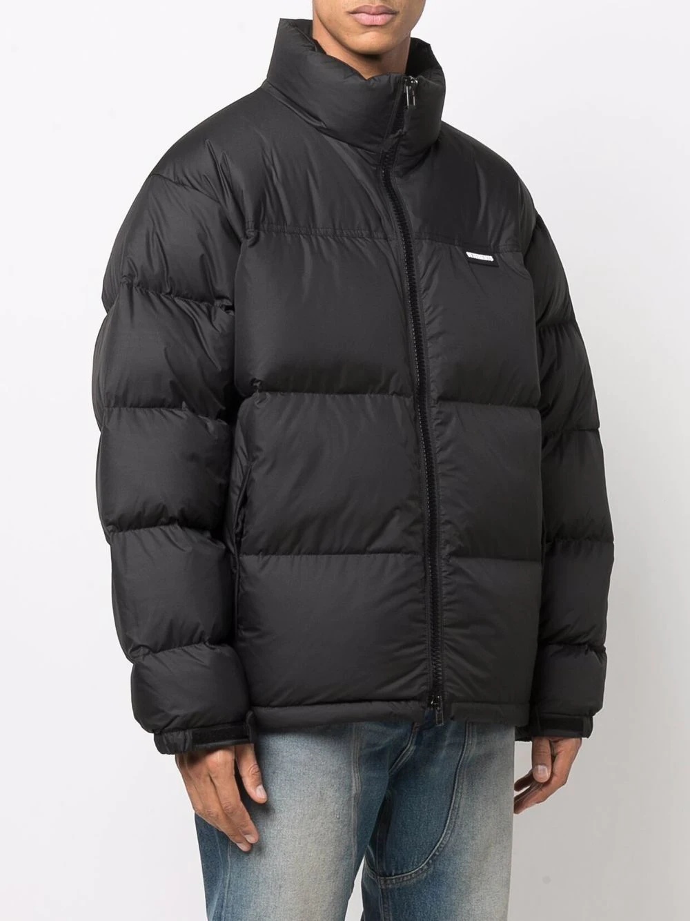 limited edition puffer zip-up jacket - 4