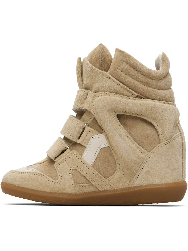 Isabel Marant Brown Bekett Sneakers outlook