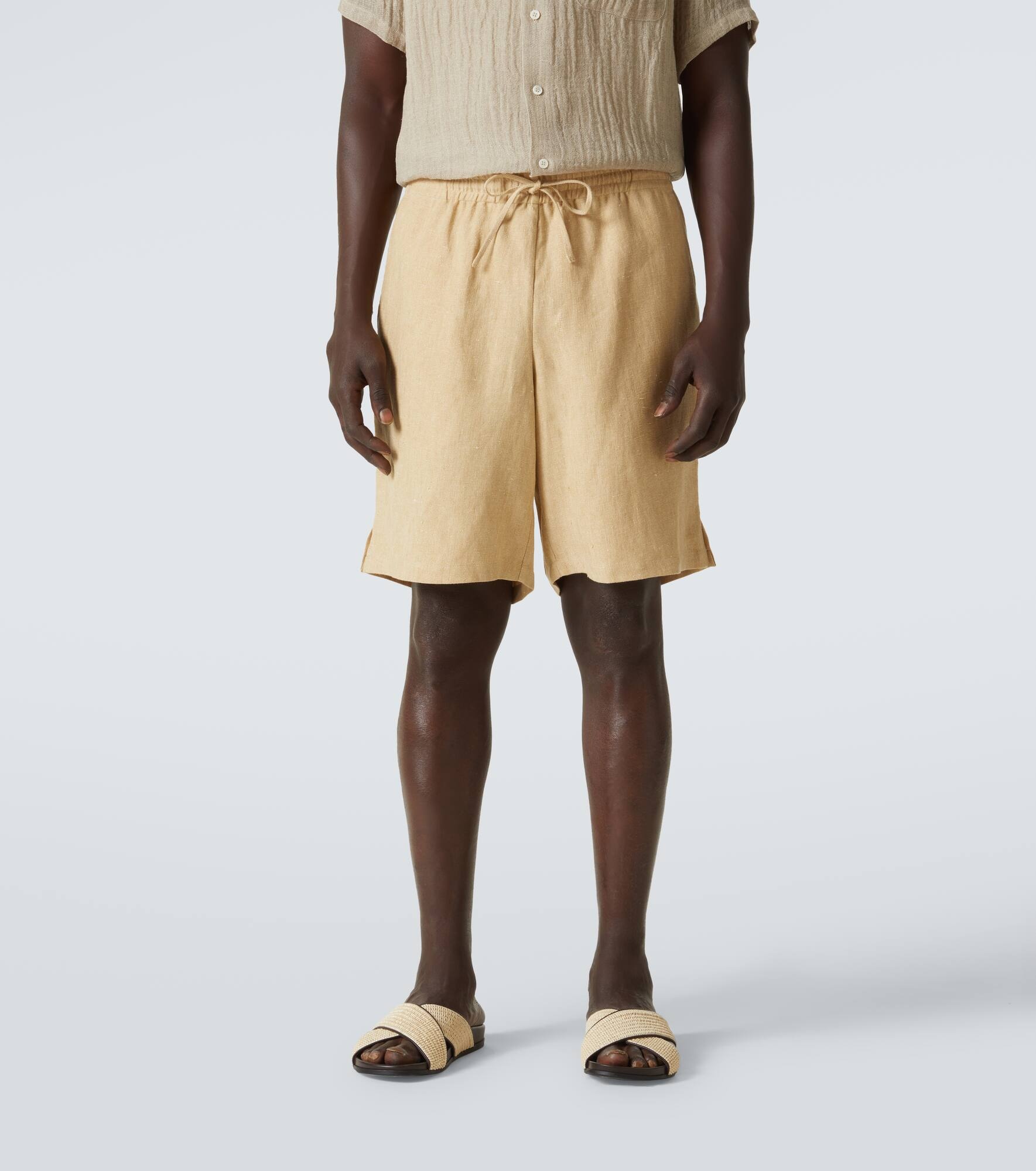 Linen shorts - 3