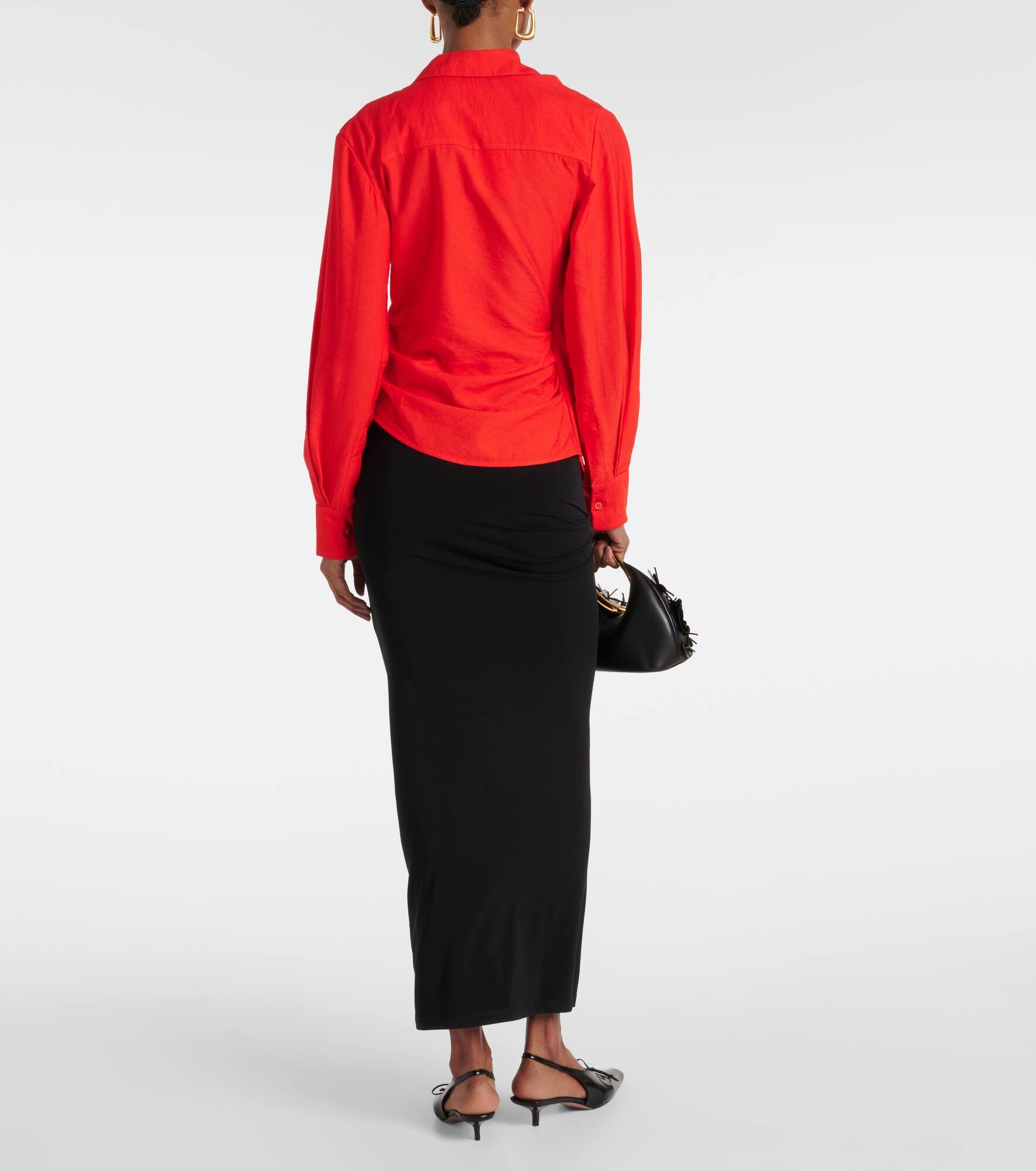 La Chemise Bahia gathered shirt - 3