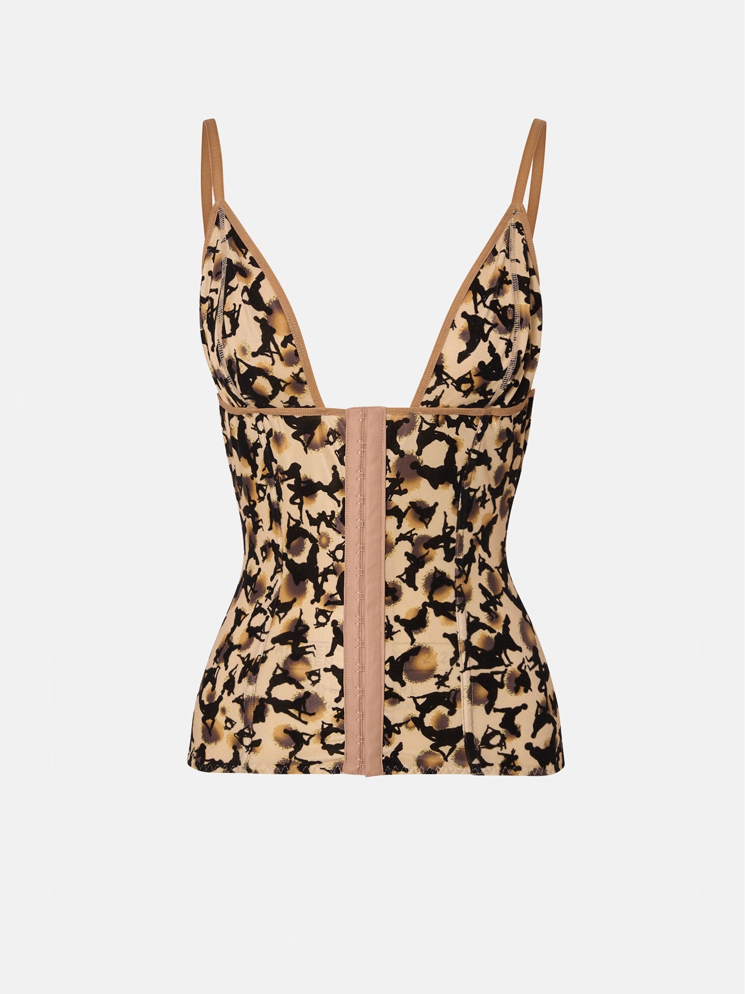 DOLL TOP BEIGE LEOPARD PRINT - 1