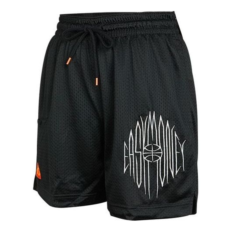 남자 나이키 자수 로고 Breathable 스포츠 반바지 검정 CV2394-010 1