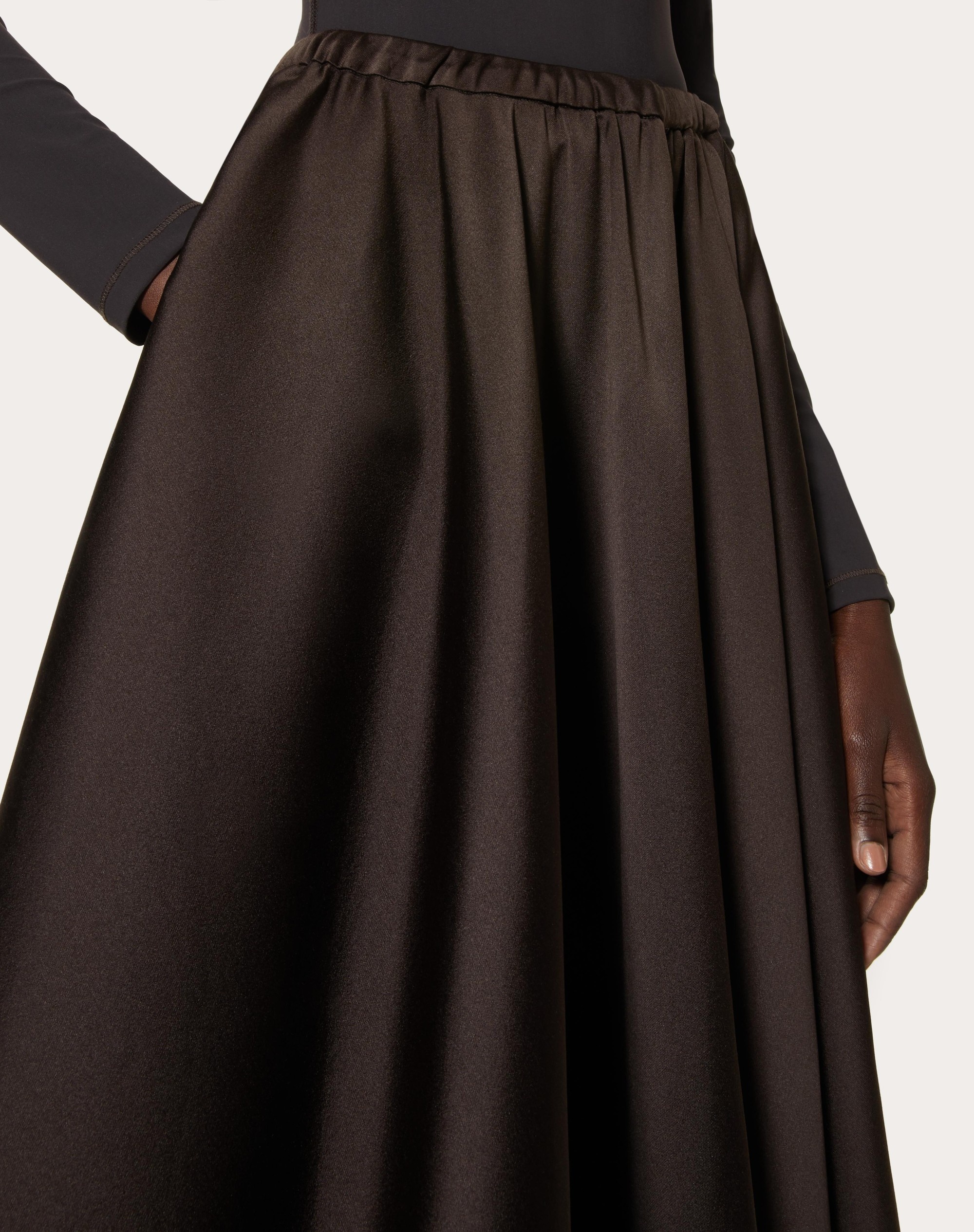 TECHNO DUCHESSE MIDI SKIRT - 5
