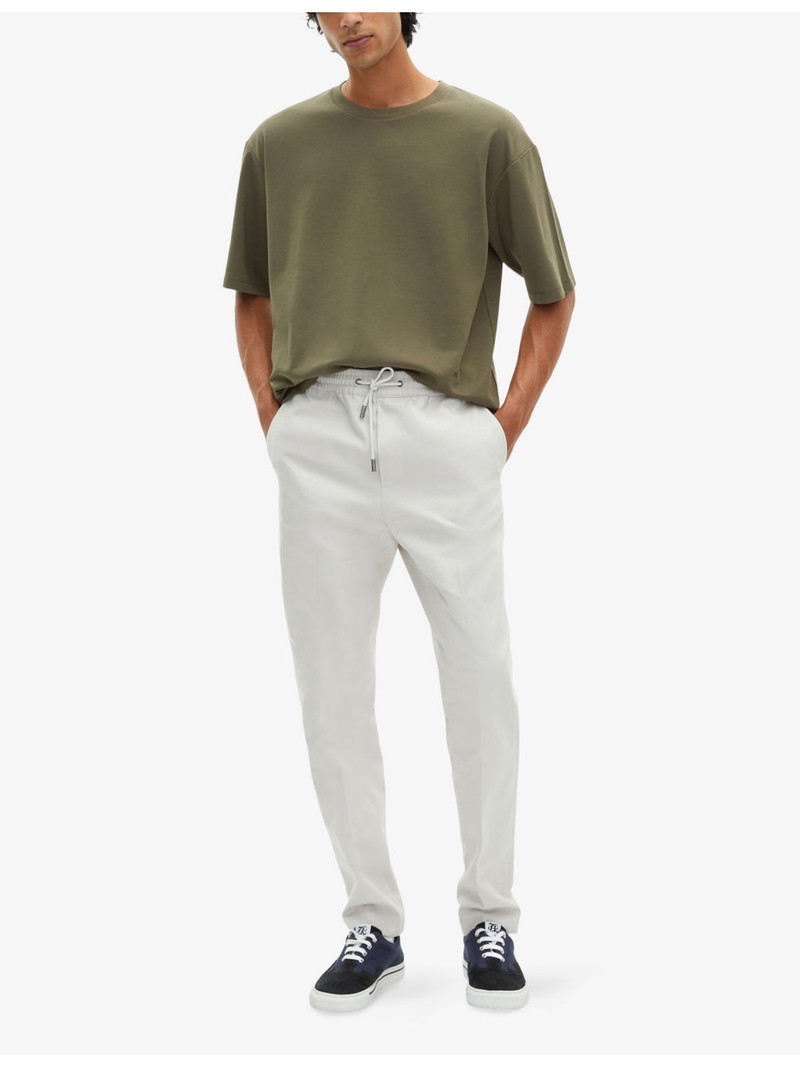 The Kooples Crewneck Regular-Fit Short-Sleeve Cotton T-Shirt outlook