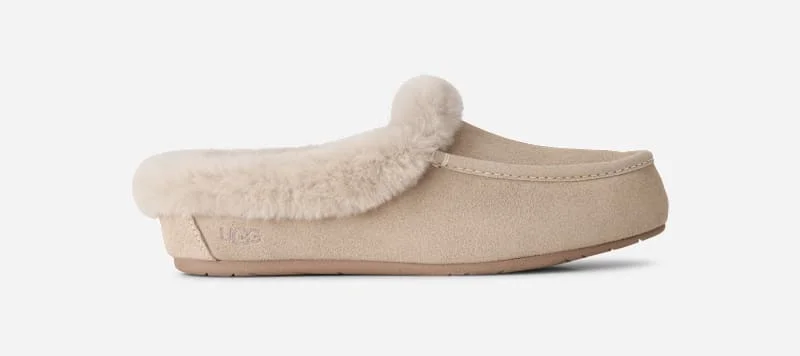 ® Women's Ansley Mule Sheepskin Slippers in Moonlight - 1