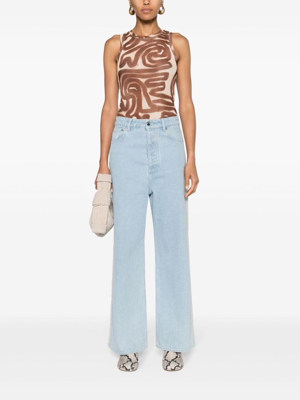 Josine wide-leg jeans - 2