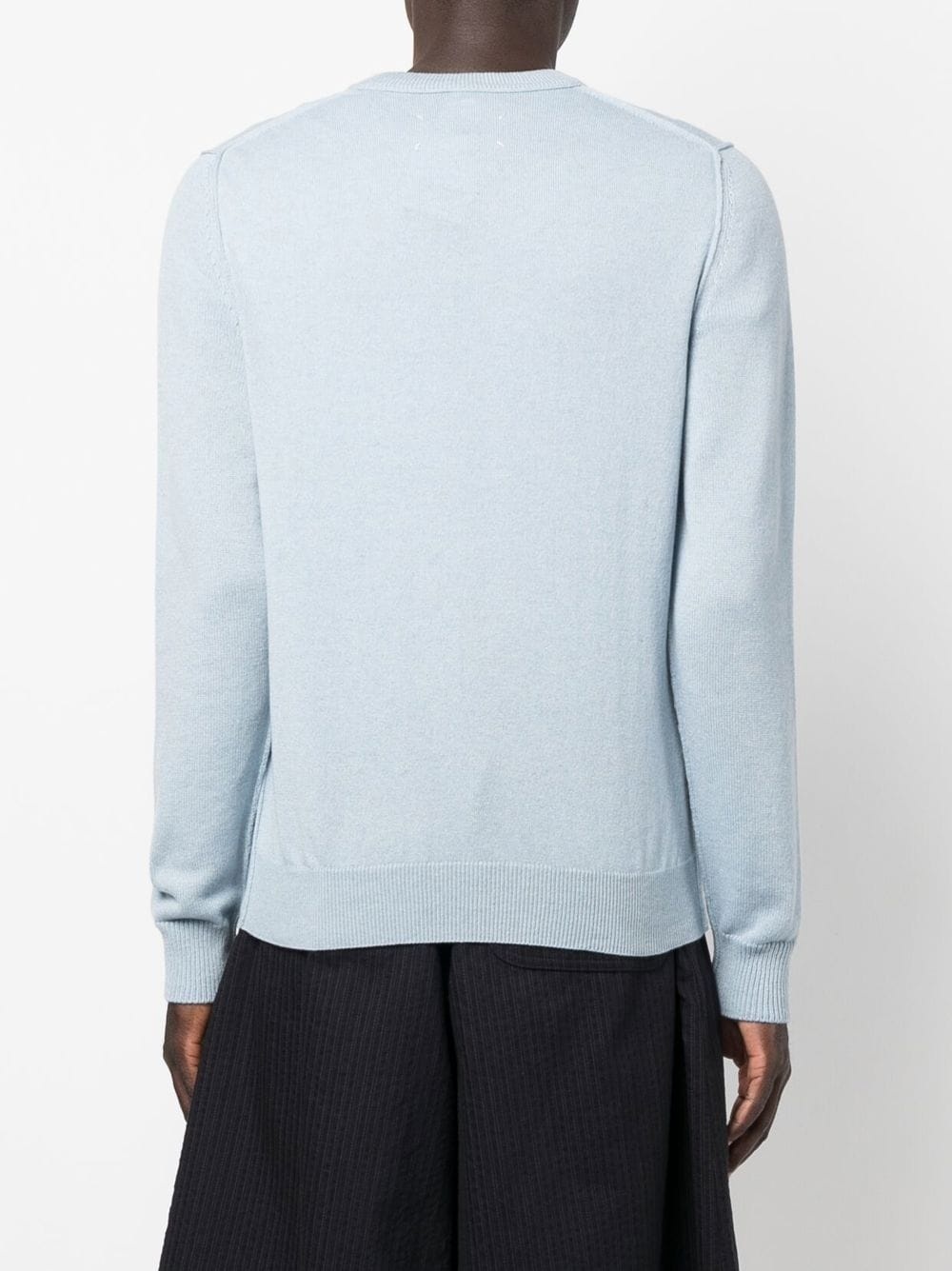 V-neck cashmere jumper - 4