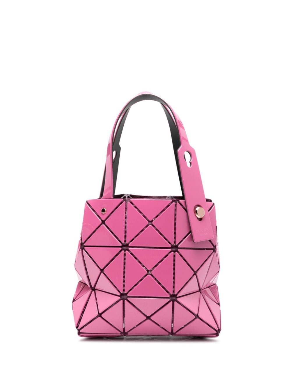 Palette Tote in White by Bao Bao Issey Miyake