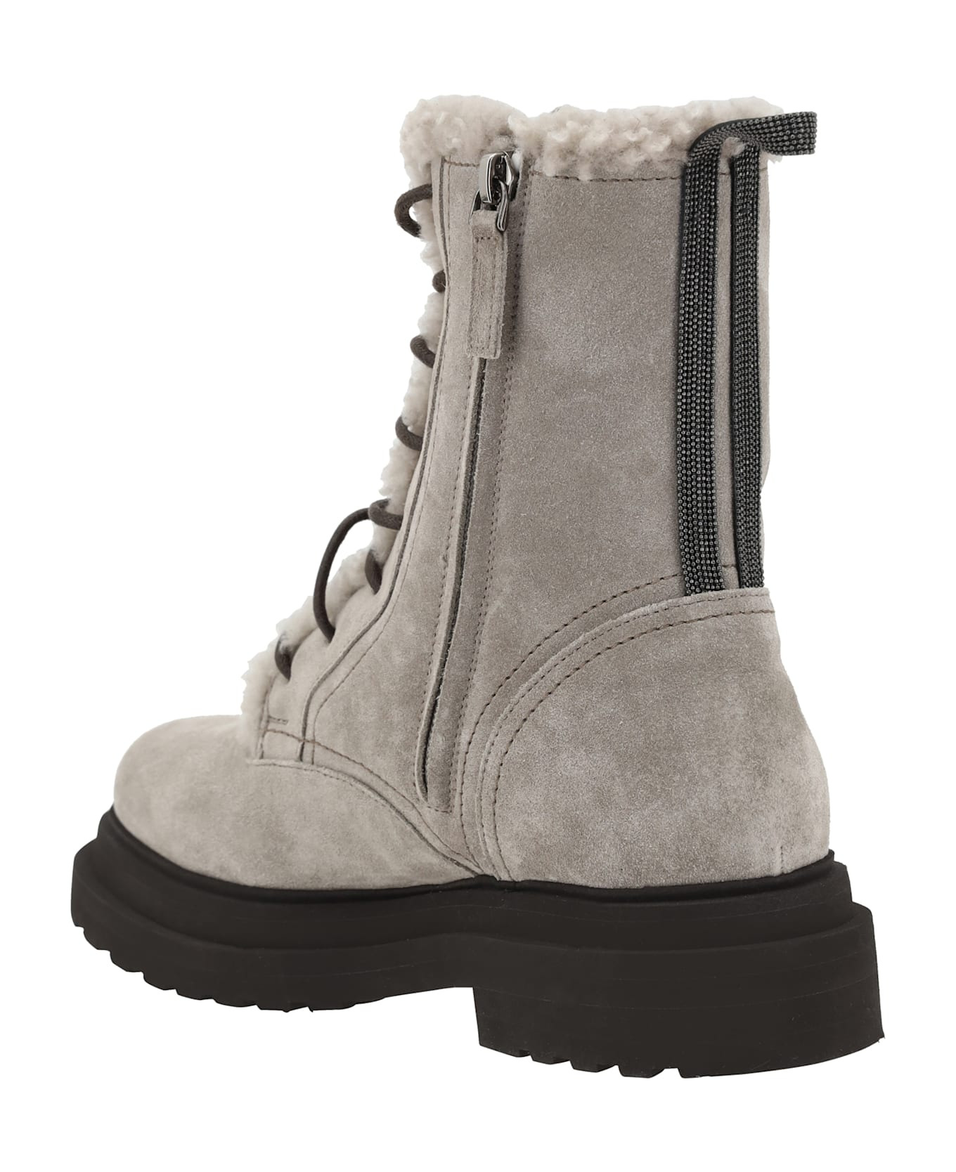 Laced Ankle Boots - 3