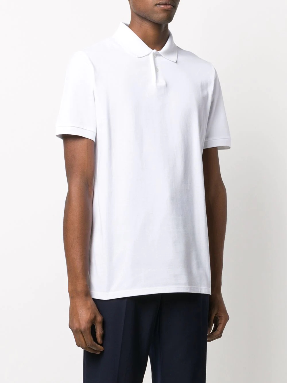 solid-color polo shirt - 3