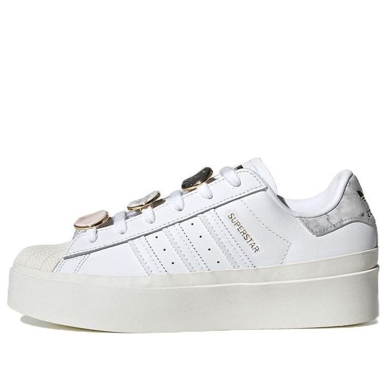 (WMNS) adidas Originals Superstar Bonega 'White Gold Metallic' GY1485 - 1