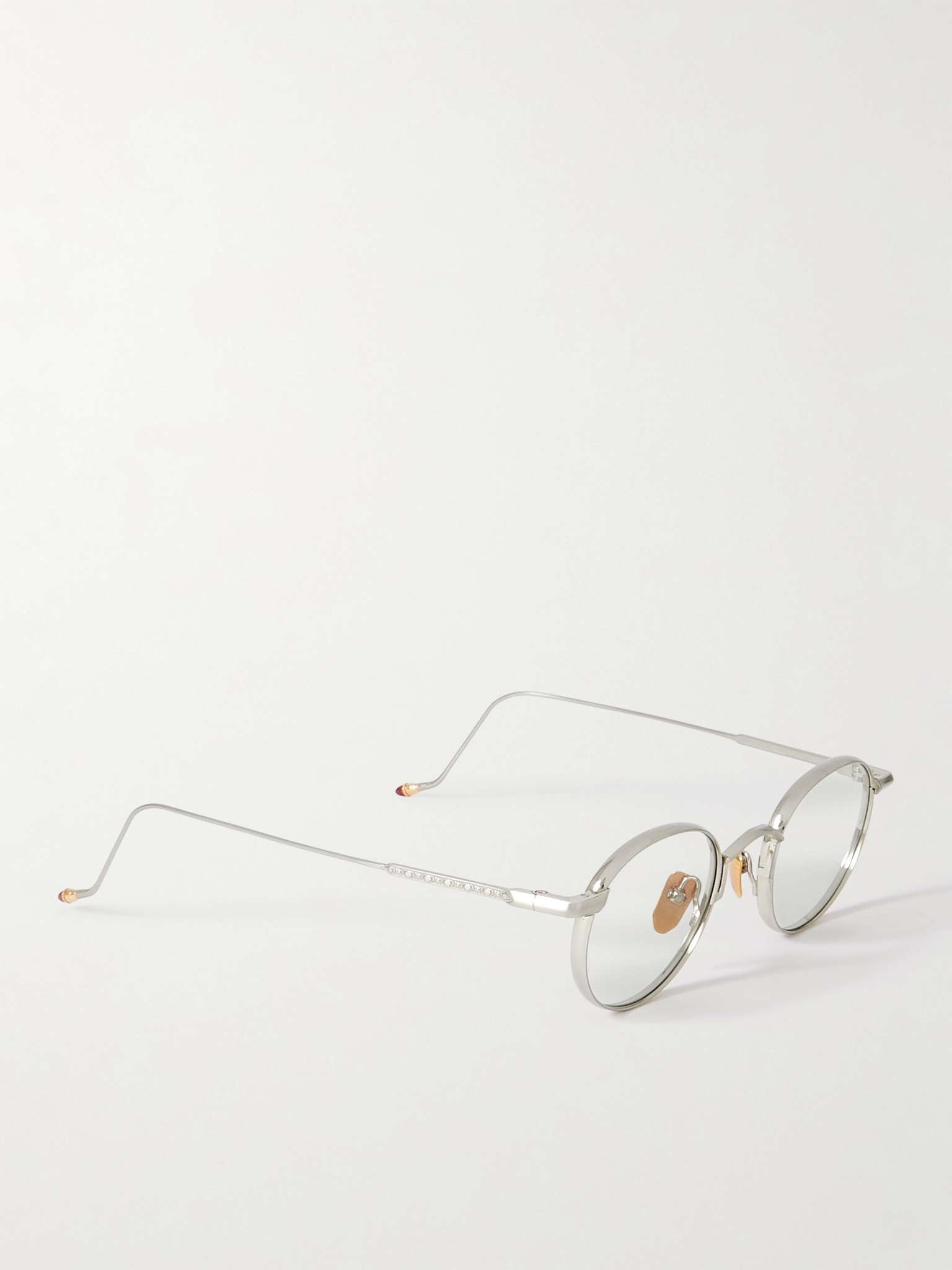 Full Metal Jacket Round-Frame Titanium Sunglasses - 3