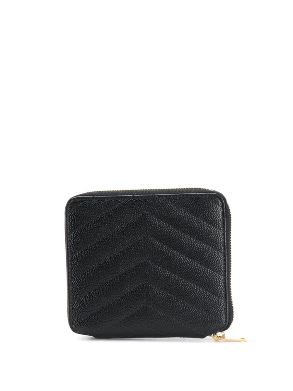 monogram zip around compact wallet - 2