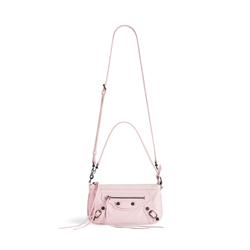 Women's Le City Pouch On Strap in Petal Pink 4