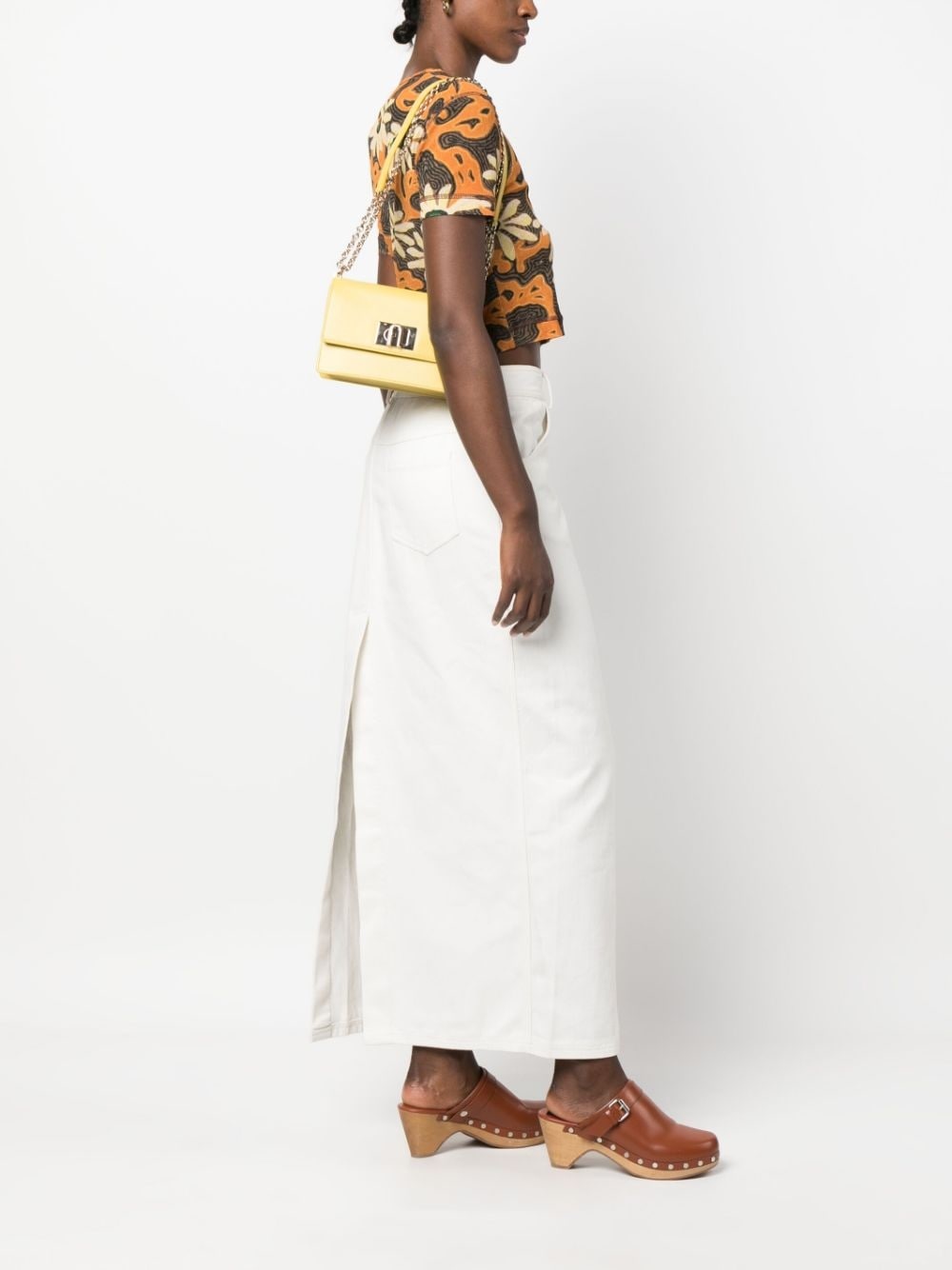 logo-buckle shoulder bag - 2