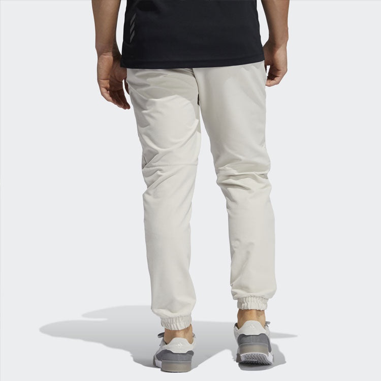 adidas Golf Sports Solid Color Loose Bundle Feet Long Pants Bauxite Brown GL0997 - 3