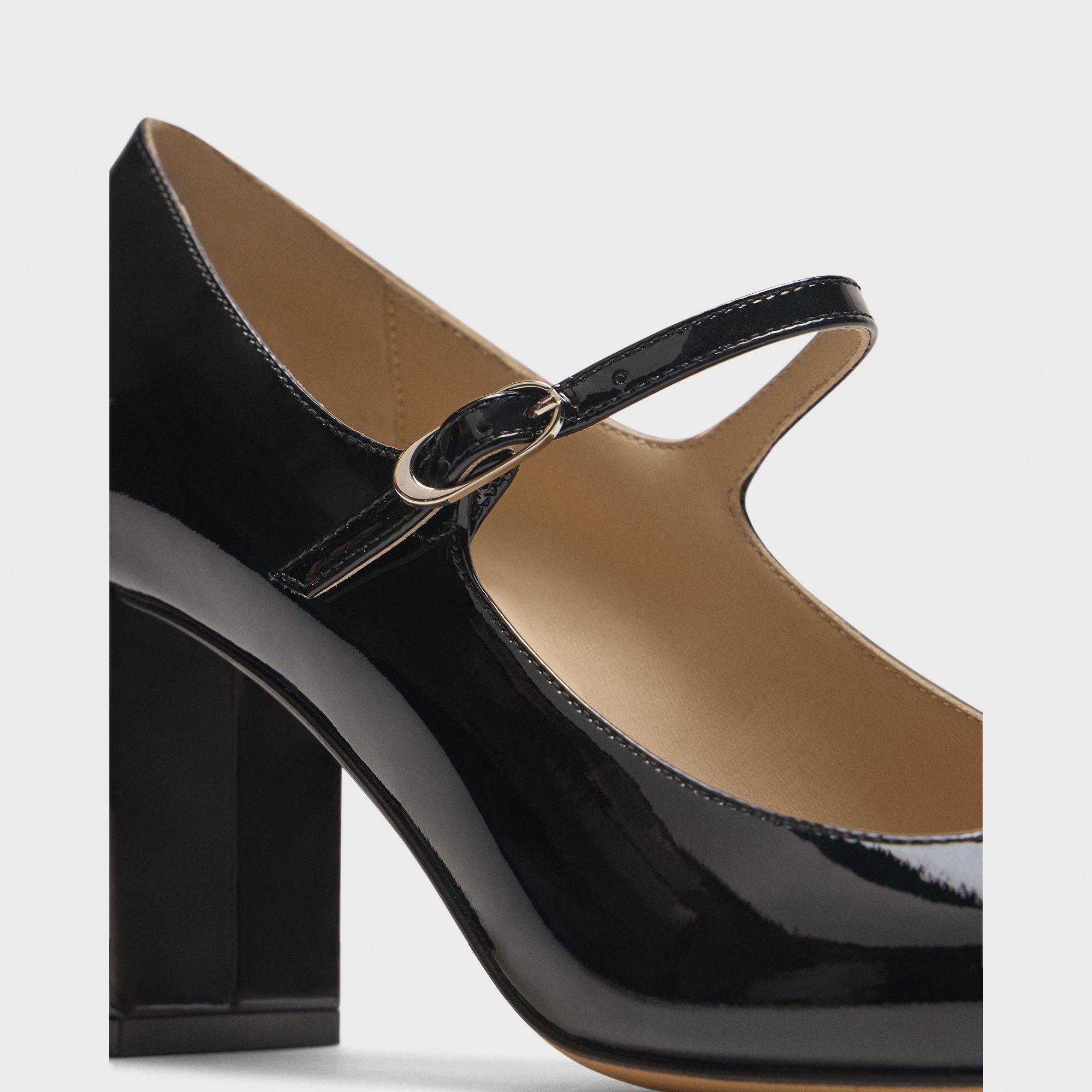 Mary Jane Pump in Leather - 6