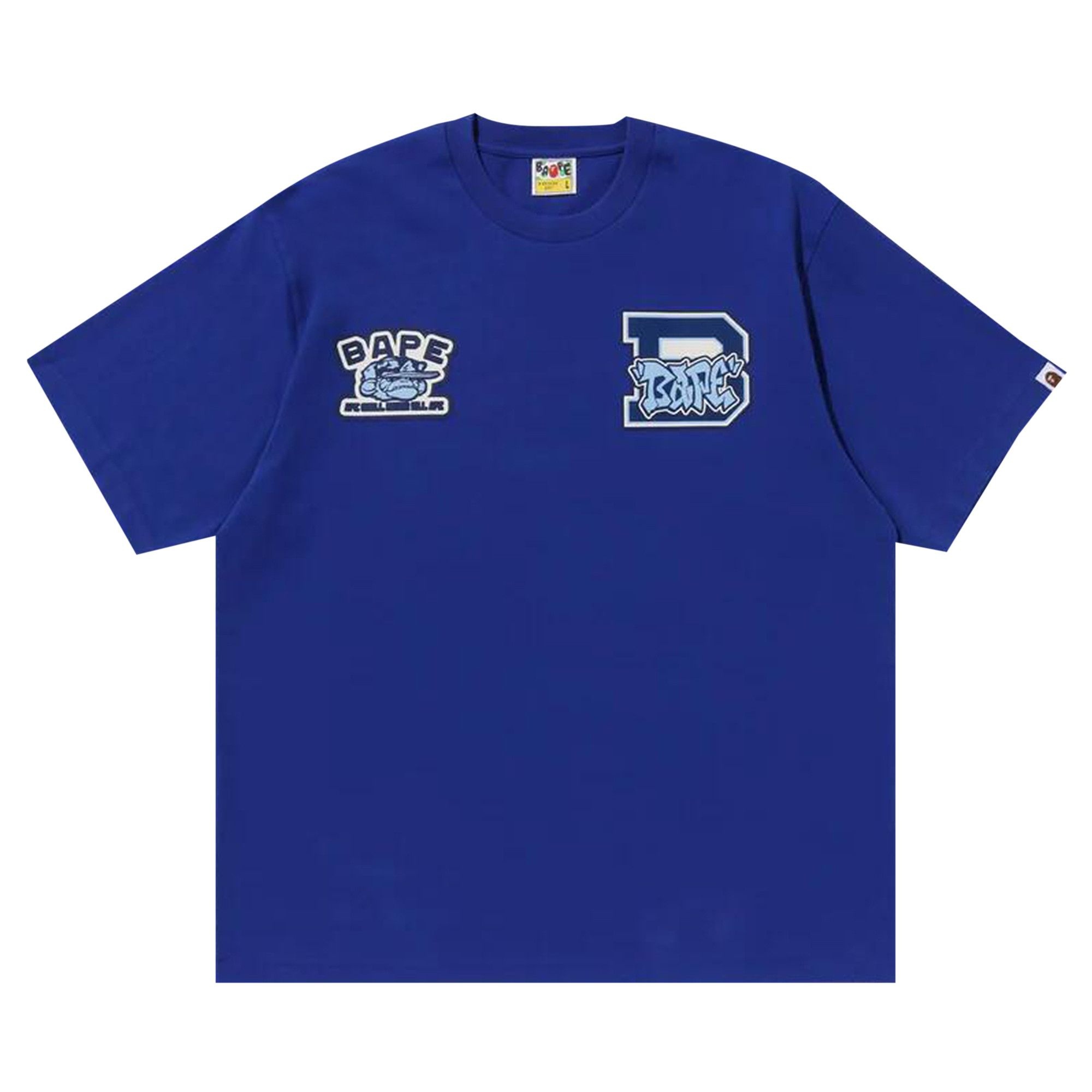 BAPE Fake Puff Tee 'Blue' - 1