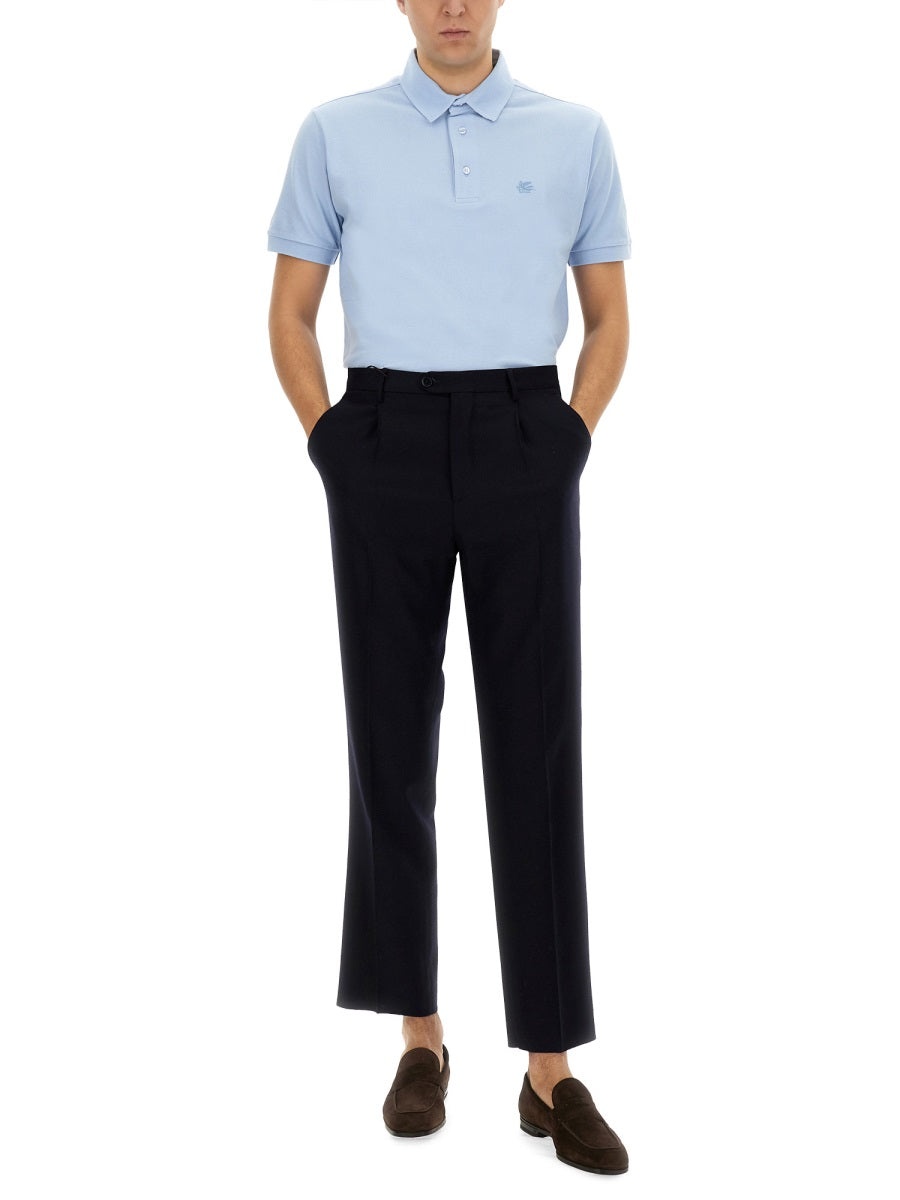 Etro Men Cotton Polo - 2